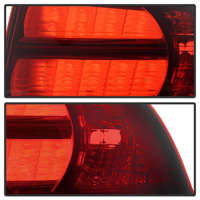 SPYDER Xtune Acura Tl 04-08 OEM Style Tail Lights Red Smoked ALT-JH-ATL04-OE-RSM 9030833