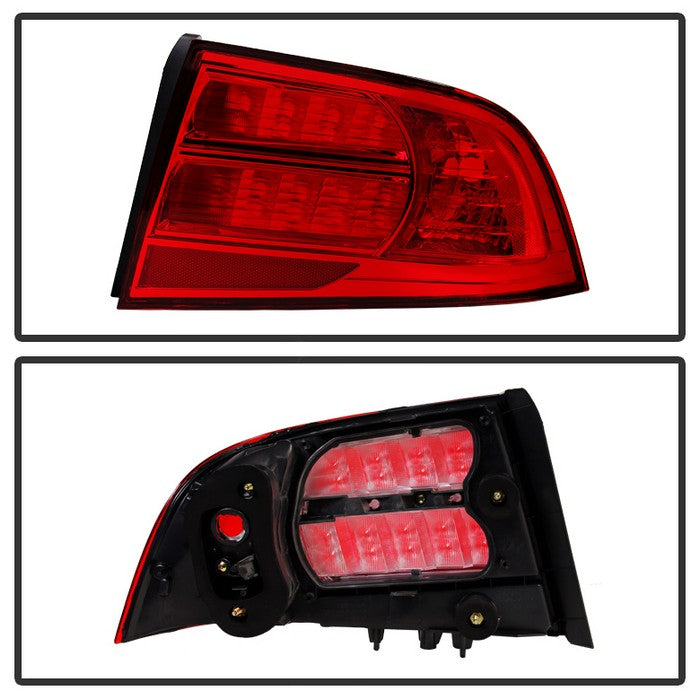 SPYDER Xtune Acura Tl 04-06 (Also Fit 07-08) Passenger Side Tail Lights - OEM Right ALT-JH-ATL04-OE-R 9030826