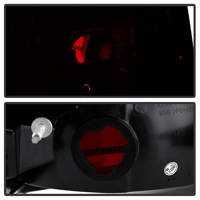 SPYDER Xtune Chrysler 300 2008-2010 OEM Style Tail Lights -Red Smoked ALT-JH-C308-OE-RSM 9033834