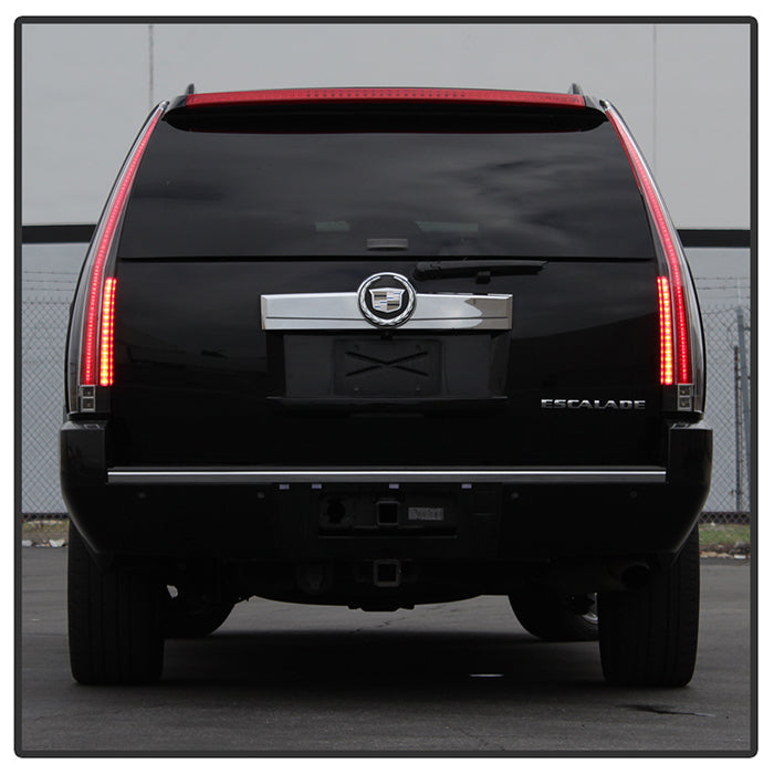 SPYDER xTune 07-14 Cadillac Escalade Black LED 2in1 Tail Lights - ALT-JH-CAESC07-2IN1LED-BK 9039782