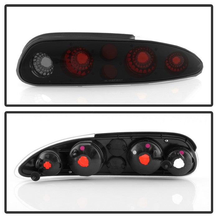 SPYDER xTune Chevy Camaro 93-02 Euro Style Tail Lights - Black Smoked ALT-JH-CCAM98-BSM 9036507