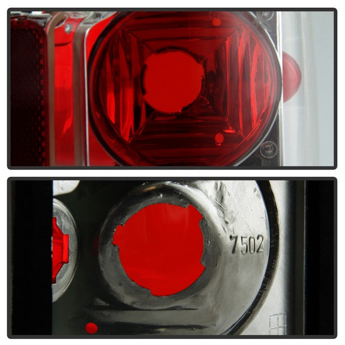 SPYDER xTune Chevy Suburban 73-91 Euro Style Tail Lights - Chrome ALT-JH-CCK73-C 9036521