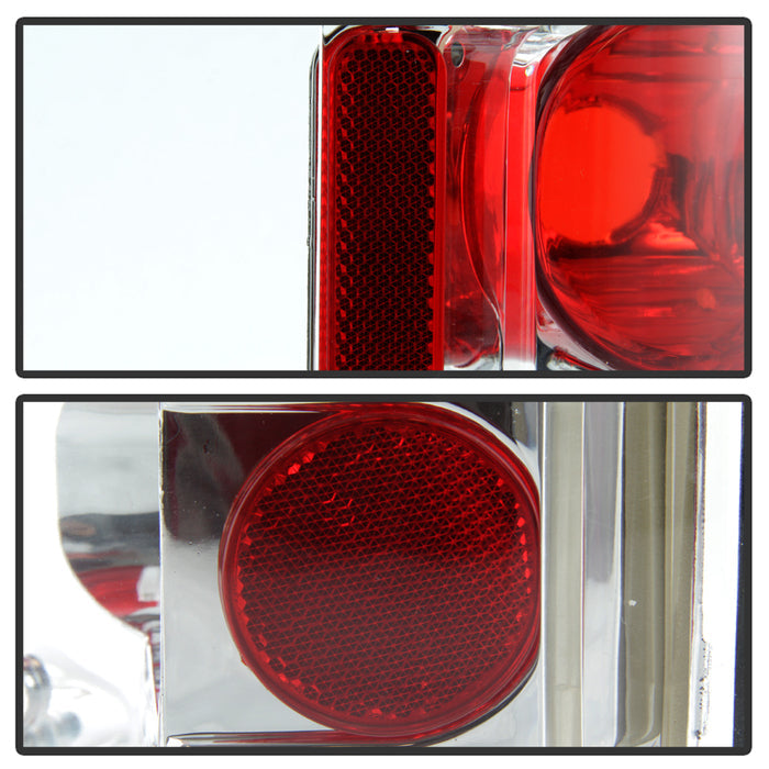 SPYDER xTune Chevy Suburban 73-91 Euro Style Tail Lights - Chrome ALT-JH-CCK73-C 9036521