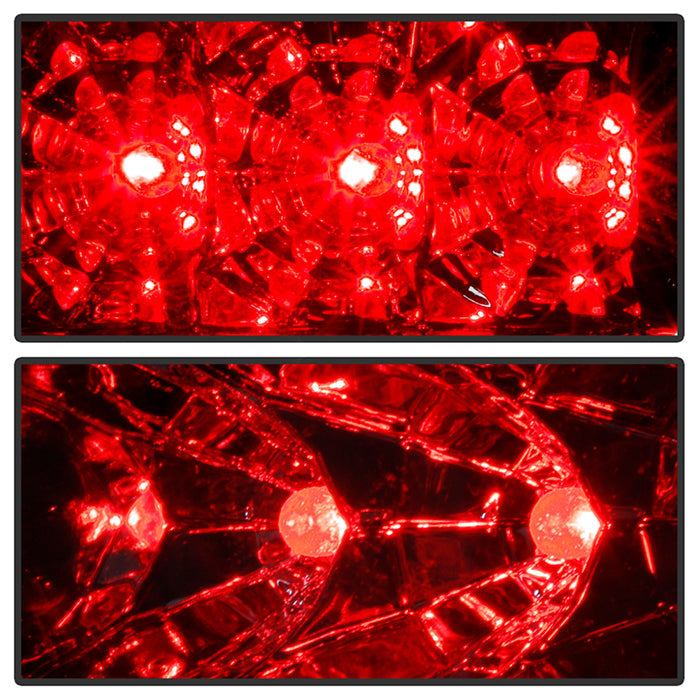SPYDER Xtune Yukon Denali 99-00 LED Tail Lights Chrome ALT-JH-CCK88-LED-C 9022432