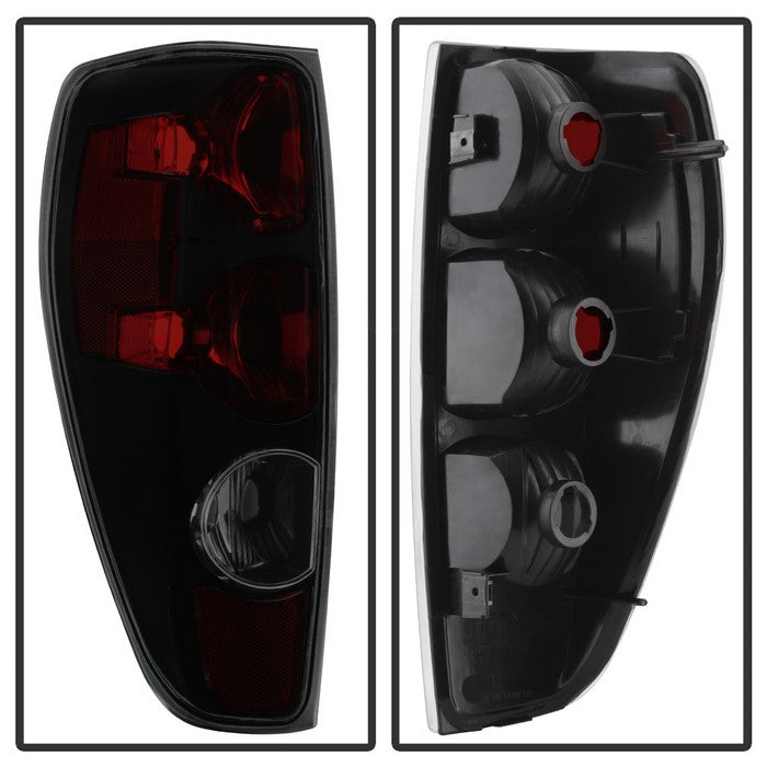 SPYDER xTune Chevy Colorado 04-12 04-12 Euro Style Tail Lights - Black Smoked ALT-JH-CCO04-BSM 9036361