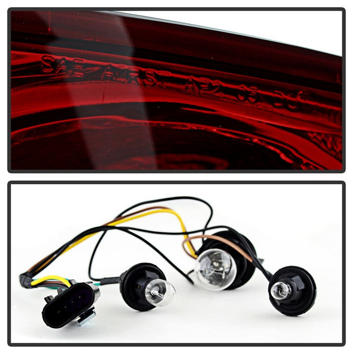 SPYDER Xtune Chevy Cobalt Sedan 05-10 OE Style Tail Lights Red Smoked ALT-JH-CCOB05-4D-OE-RSM 9030550