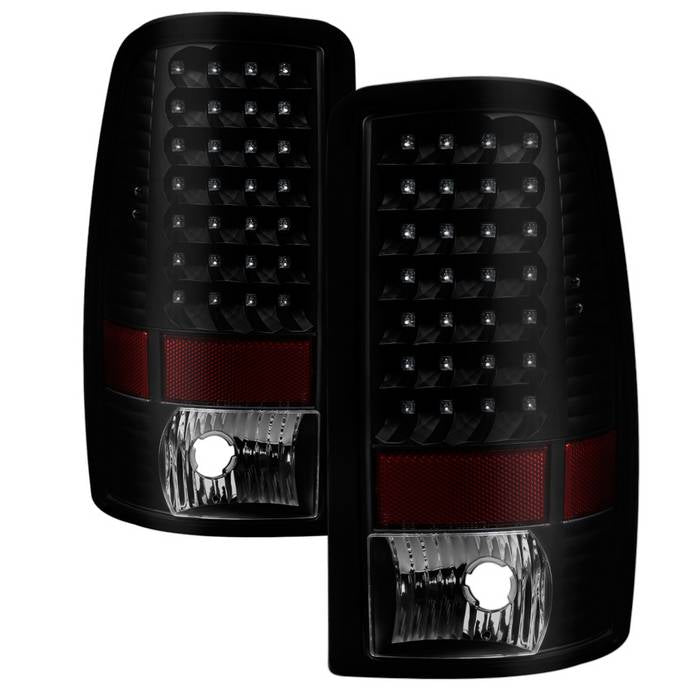 SPYDER xTune 00-06 Chevy Suburban/Tahoe Euro Style Tail Lights - Black Smoke (ALT-JH-CD00-LED-BSM) 9037047