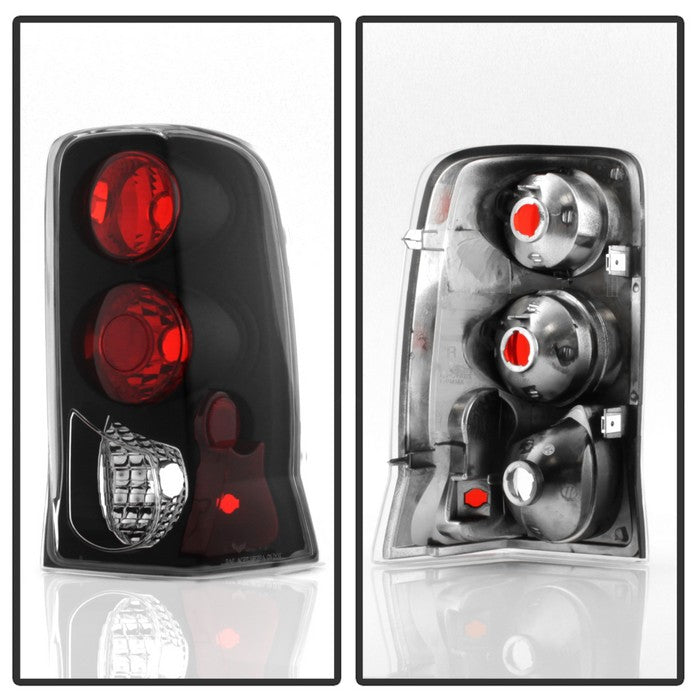 SPYDER xTune? 02-06 Cadillac Escalade SUV (Excl EXT) Euro Style Tail Lights - Black (ALT-JH-CE02-BK) 9036859