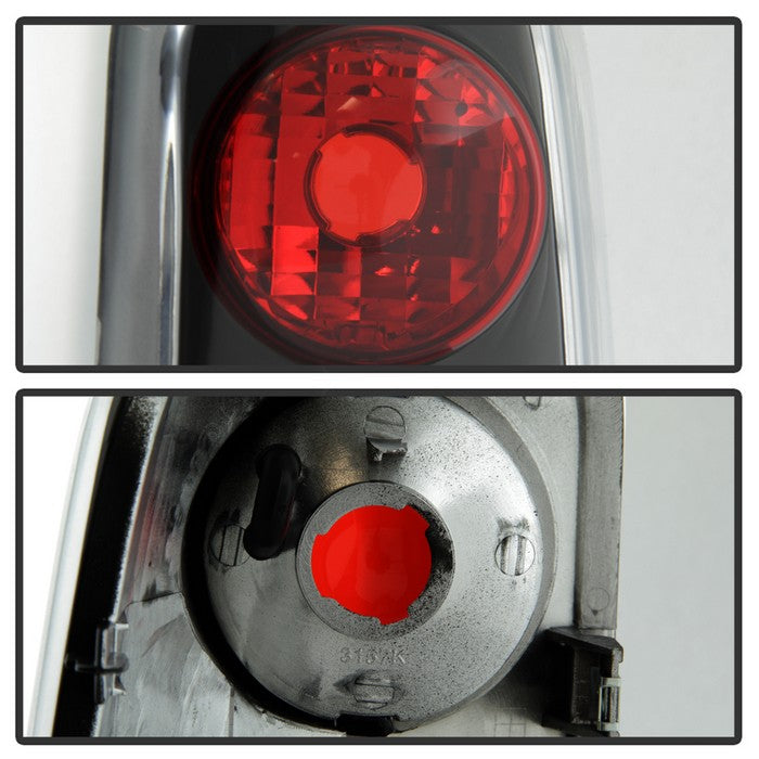 SPYDER xTune? 02-06 Cadillac Escalade SUV (Excl EXT) Euro Style Tail Lights - Black (ALT-JH-CE02-BK) 9036859