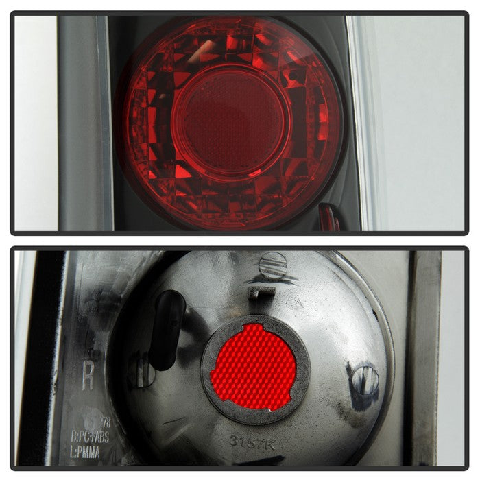 SPYDER xTune? 02-06 Cadillac Escalade SUV (Excl EXT) Euro Style Tail Lights - Black (ALT-JH-CE02-BK) 9036859