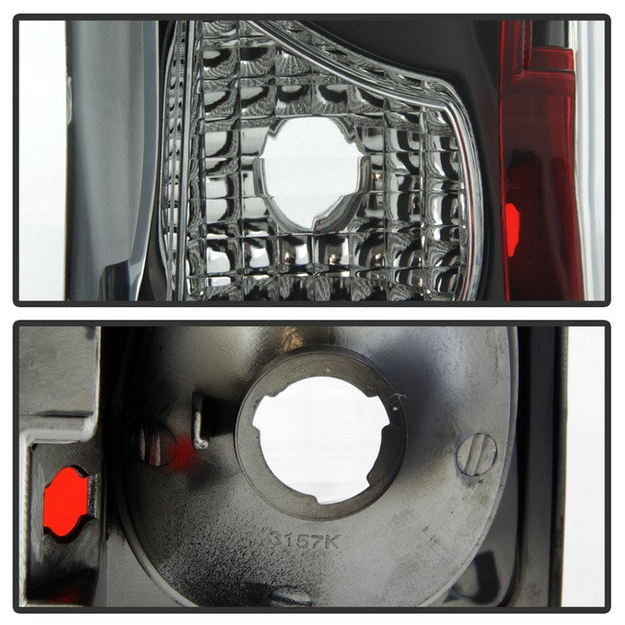 SPYDER xTune? 02-06 Cadillac Escalade SUV (Excl EXT) Euro Style Tail Lights - Black (ALT-JH-CE02-BK) 9036859