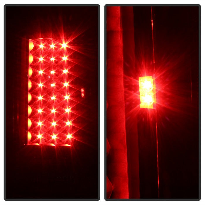 SPYDER Xtune Cadillac Escalade 02-06 LED Tail Light Black Smoked ALT-JH-CE02-LED-BSM 9028137