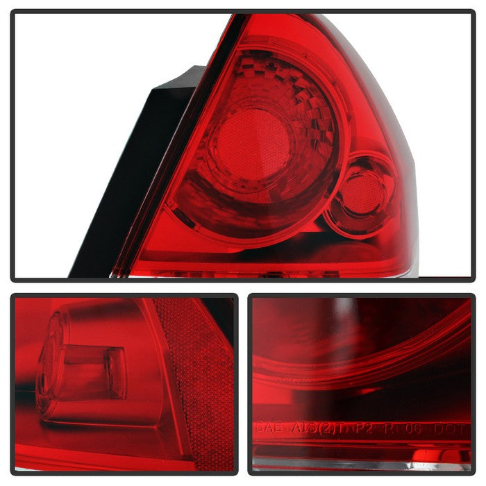 SPYDER Xtune Chevy Impala 06-13 OE Style Tail Lights OEM ALT-JH-CIM06-OE-RC 9027215