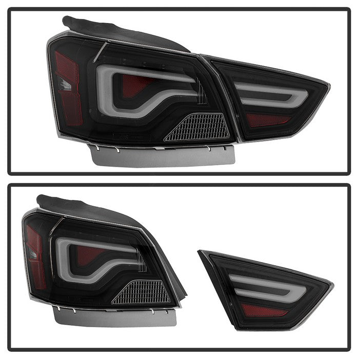 SPYDER xTune 14-18 Chevy Impala (Excl 14-16 Limited) LED Tail Lights - Black Smoke (ALT-JH-CIM14-LBLED-BSM) 9042164