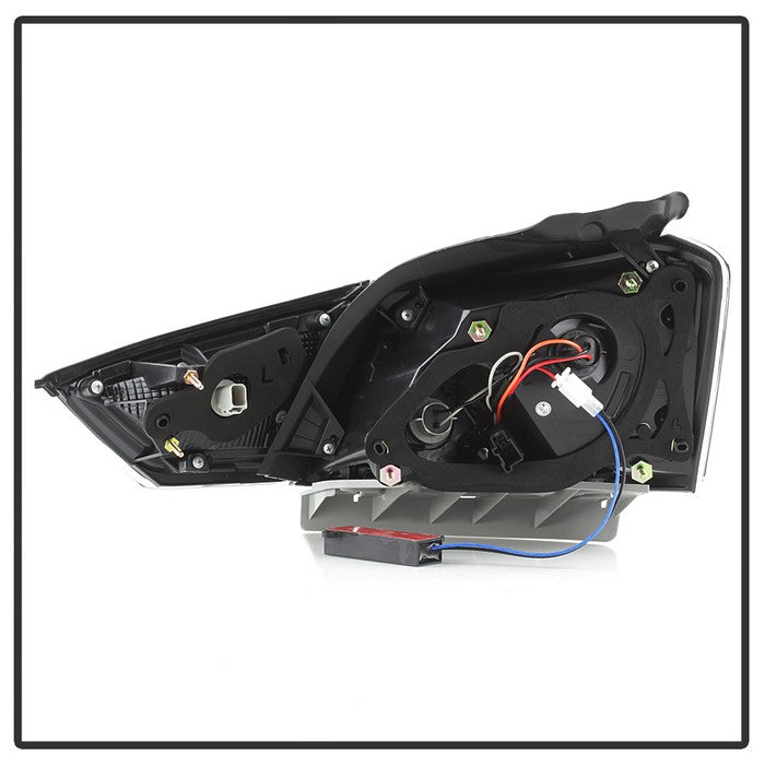 SPYDER xTune 14-18 Chevy Impala (Excl 14-16 Limited) LED Tail Lights - Black Smoke (ALT-JH-CIM14-LBLED-BSM) 9042164