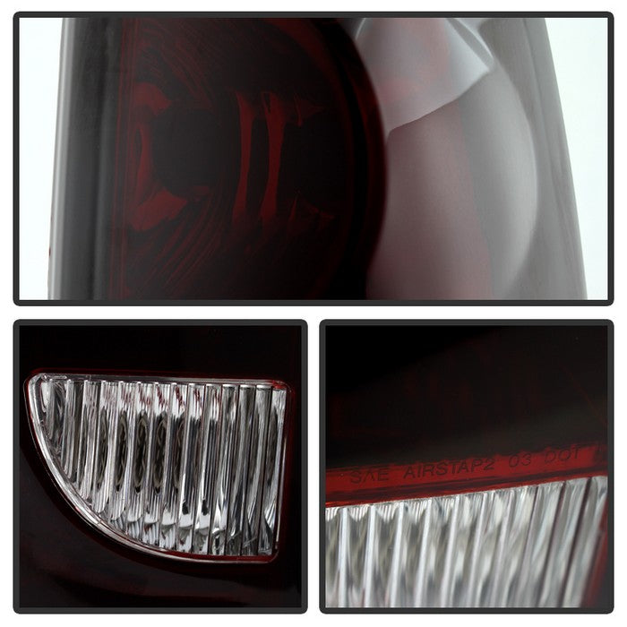 SPYDER Xtune Chevy Silverado 1500-2500-3500 03-06 OEM Style Tail Lights Red Smoked ALT-JH-CS03-OE-RSM 9026355
