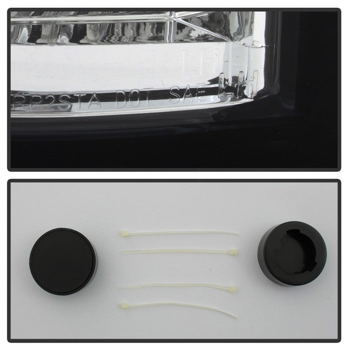 SPYDER Xtune Chevy Silverado 07-13 LED Tail Lights Chrome ALT-JH-CS07-LED-C 5073709