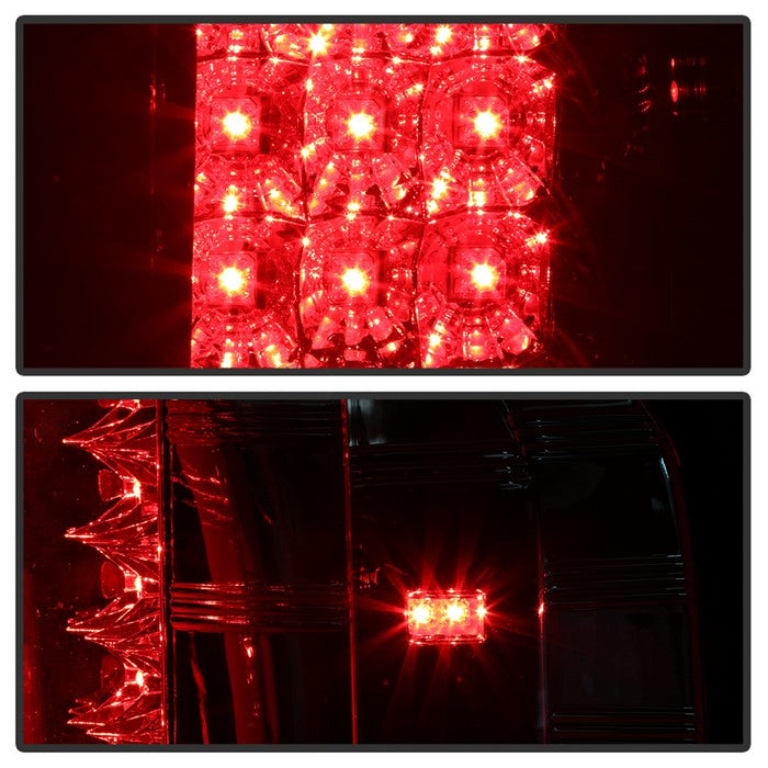 SPYDER Xtune Chevy Silverado 07-13 LED Tail Lights Chrome ALT-JH-CS07-LED-C 5073709