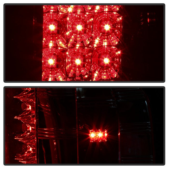 SPYDER Xtune Chevy Silverado 07-13 LED Tail Lights Smoke ALT-JH-CS07-LED-SM 5073723