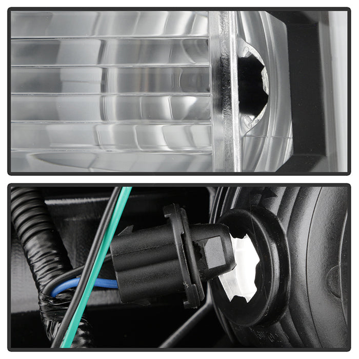 SPYDER xTune Chevy 1500 14-16 / Silverado 2500HD/3500HD LED Tail Lights - Black ALT-JH-CS14-LED-BK 9036545