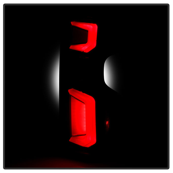 SPYDER 19-20 Chevy Silverado (For Factory Halogen Models) Light Bar LED Tail Light - Red Smoked 9050541