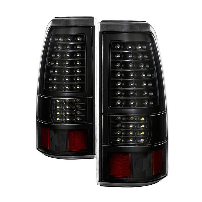 SPYDER xTune 03-06 Chevrolet Silverado 1500 LED Tail Lights - Black (ALT-JH-CSIL03-LED-BK) 9037634