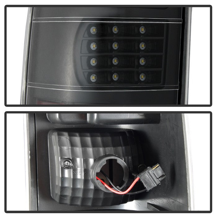 SPYDER xTune 03-06 Chevrolet Silverado 1500 LED Tail Lights - Black (ALT-JH-CSIL03-LED-BK) 9037634