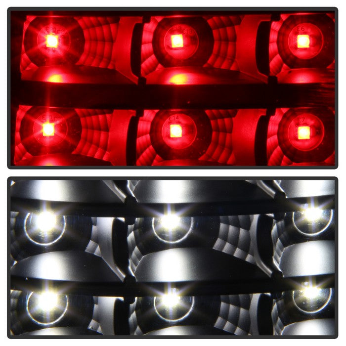 SPYDER xTune 03-06 Chevrolet Silverado 1500 LED Tail Lights - Black (ALT-JH-CSIL03-LED-BK) 9037634