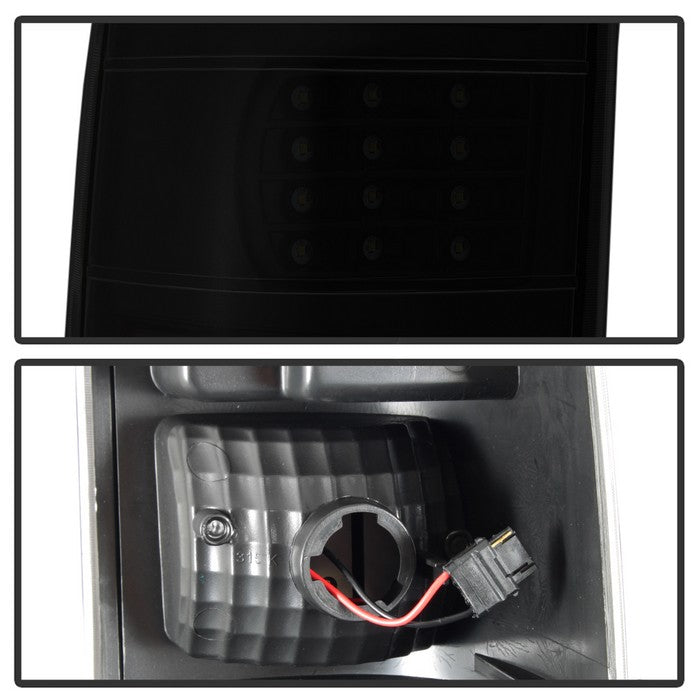 SPYDER xTune 03-06 Chevrolet Silverado 1500 LED Tail Lights - Black Smoke (ALT-JH-CSIL03-LED-BSM) 9037641