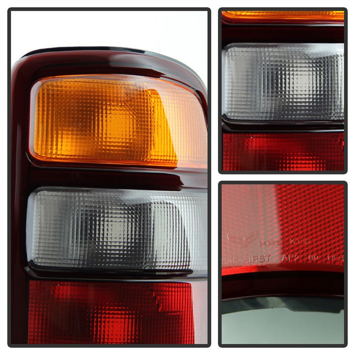 SPYDER Xtune Chevy Suburban TahOE 04-06 Tail Lights w/Out Black Rim- OEM ALT-JH-CSUB04-OE-RAC 9028816
