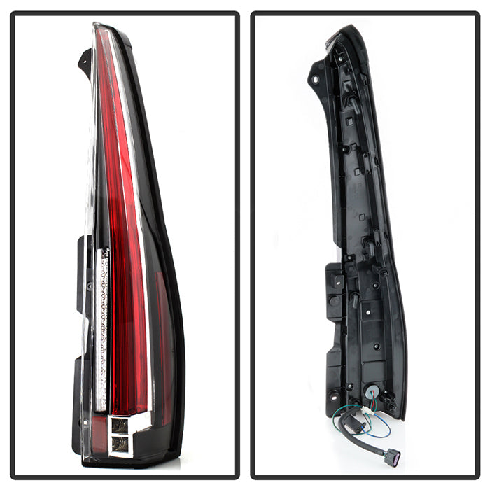 SPYDER xTune 07-14 Chevy Tahoe Suburban and 07-14 GMC Yukon Black LED Tail Lights ALT-ON-CSUB07-2IN1LED-BK 9039751