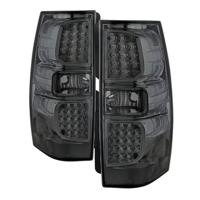 SPYDER Xtune Chevy Suburban/GMC Yukon/Yukon Denali 07-14 LED Tail Lights Smoked ALT-JH-CSUB07-LED-G2-SM 9033933