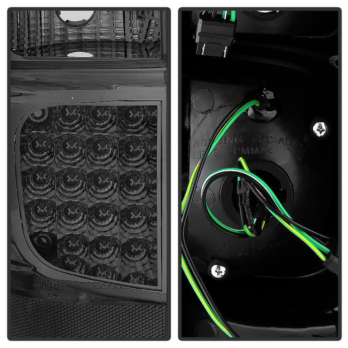 SPYDER Xtune Chevy Suburban/GMC Yukon/Yukon Denali 07-14 LED Tail Lights Smoked ALT-JH-CSUB07-LED-G2-SM 9033933