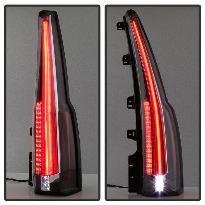 SPYDER Chevy Tahoe Suburban 15-17 LED Tail Lights (Escalade Style) Black  ALT-JH-CSUB15-2IN1LED-BK 9039768