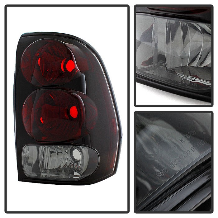 SPYDER Xtune Chevy Trailblazer 02-09 w/ Circuit Board Model Tail Lights Red Smoked ALT-JH-CTB02-OE-RSM 9029806