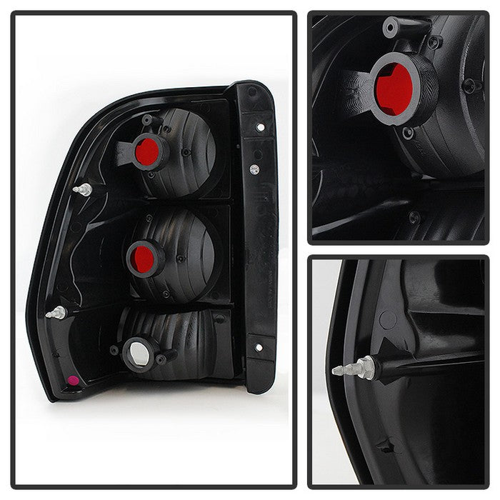 SPYDER Xtune Chevy Trailblazer 02-09 w/ Circuit Board Model Tail Lights Red Smoked ALT-JH-CTB02-OE-RSM 9029806