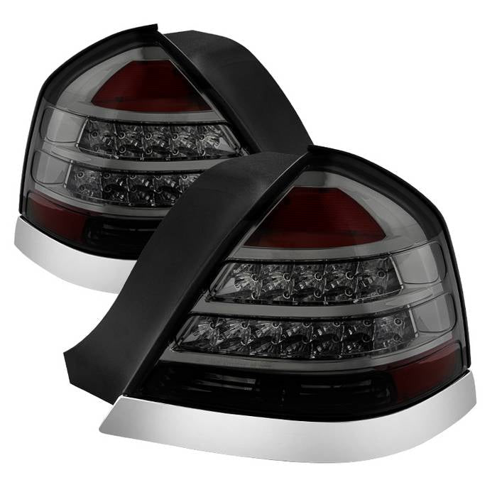 SPYDER Xtune Crown Victoria 98-11 LED Tail Lights Smoke ALT-JH-CVIC98-LED-SM 9027628