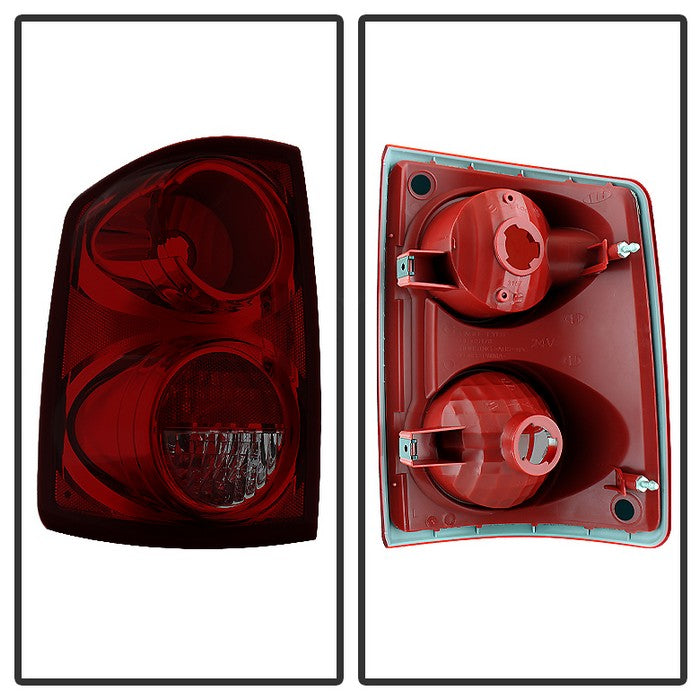 SPYDER Xtune Dodge Dakota 05-10 / Ram Dakota 2011 OEM Style Tail Lights -Red Smoked ALT-JH-DDAK05-OE-RSM 9034015