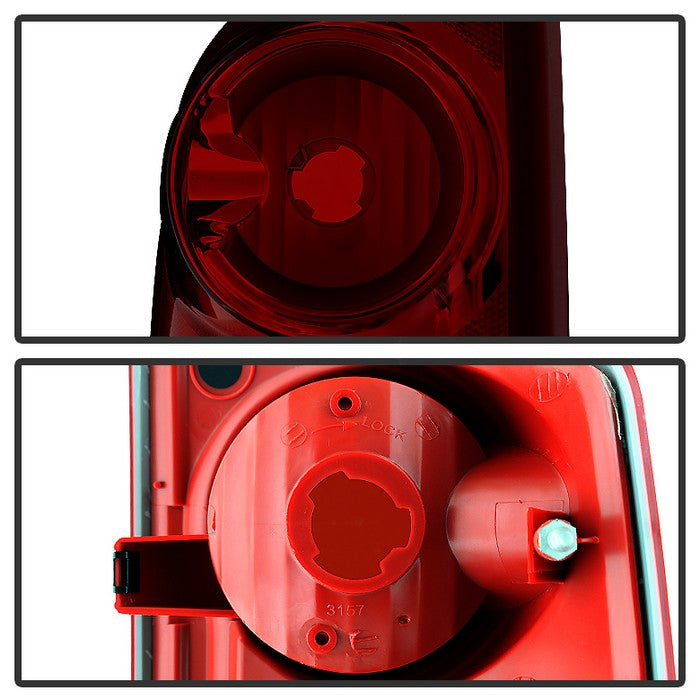 SPYDER Xtune Dodge Dakota 05-10 / Ram Dakota 2011 OEM Style Tail Lights -Red Smoked ALT-JH-DDAK05-OE-RSM 9034015
