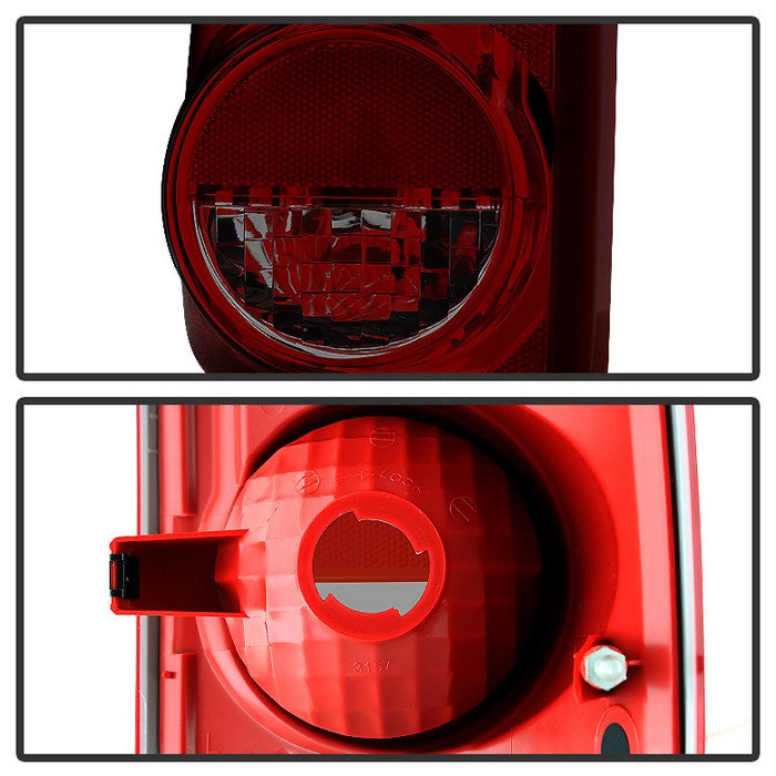 SPYDER Xtune Dodge Dakota 05-10 / Ram Dakota 2011 OEM Style Tail Lights -Red Smoked ALT-JH-DDAK05-OE-RSM 9034015