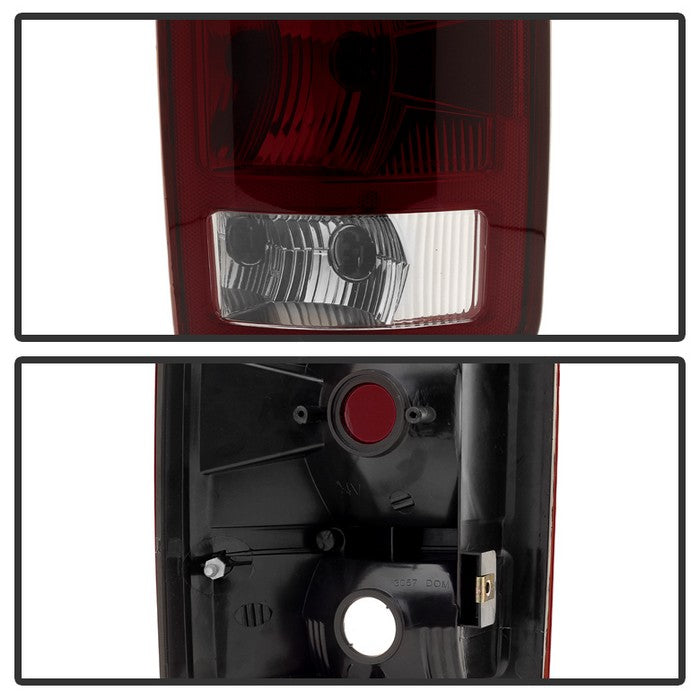 SPYDER Xtune Dodge Ram 1500 02-06 / Ram 2500 3500 03-06 OEM Style Tail Lights Red Smoked ALT-JH-DR02-OE-RSM 9033551