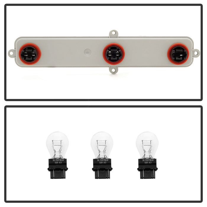 SPYDER Xtune Dodge Ram 1500 02-06 / Ram 2500 3500 03-06 OEM Style Tail Lights Red Smoked ALT-JH-DR02-OE-RSM 9033551