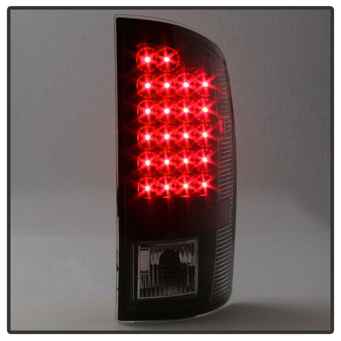SPYDER Xtune Dodge Ram 07-08 1500 / Ram 07-09 2500/3500 LED Tail Lights Black ALT-JH-DR07-LED-BK 5073013