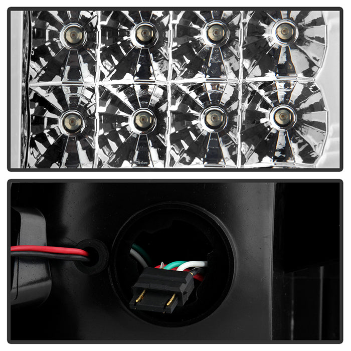 SPYDER Xtune Dodge Ram 1500 09-14 LED Tail Lights Incandescent Model Only Chrome ALT-JH-DR09-LED-C 9025594