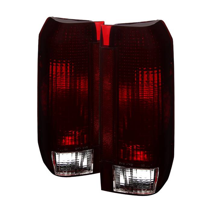 SPYDER Xtune Ford Bronco F150 F250 F350 F450 92-96 OE Style Tail Lights Red Smoked ALT-JH-FB92-OE-RSM 9030567