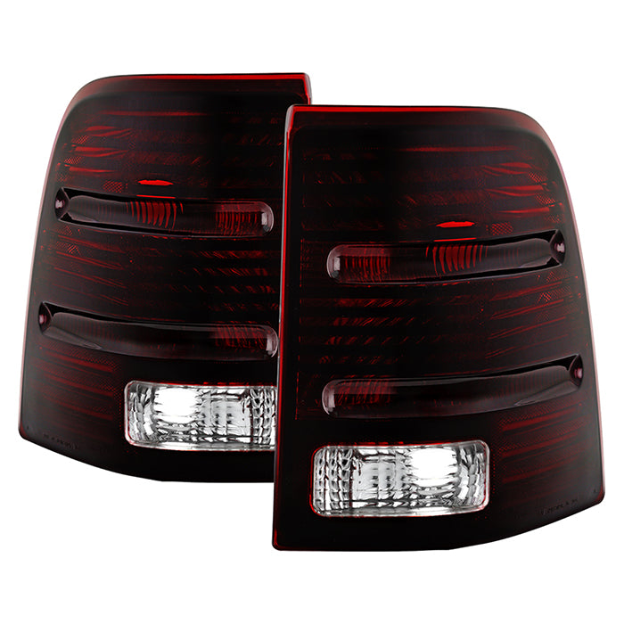 SPYDER Xtune Ford Explorer 02-05 4Door OEM Style Tail Lights Red Smoked ALT-JH-FEX02-OE-RSM 9029837