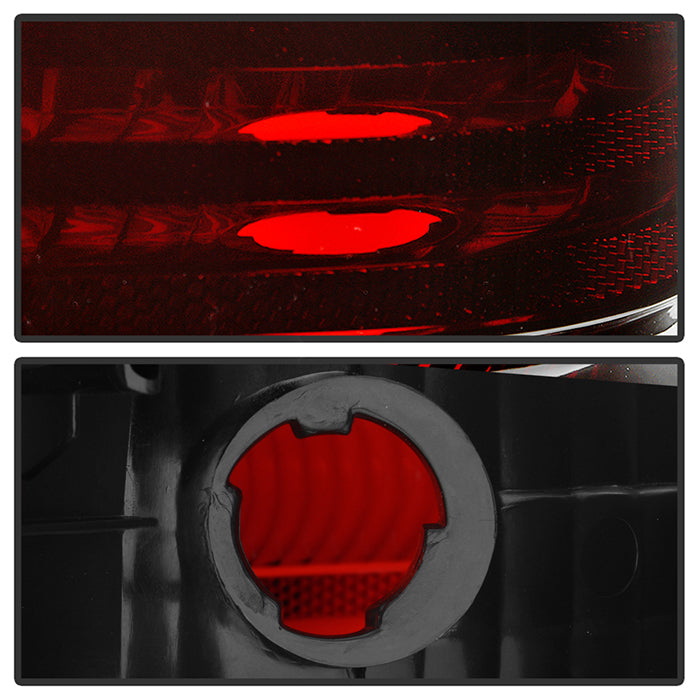 SPYDER Xtune Ford Explorer 02-05 4Door OEM Style Tail Lights Red Smoked ALT-JH-FEX02-OE-RSM 9029837