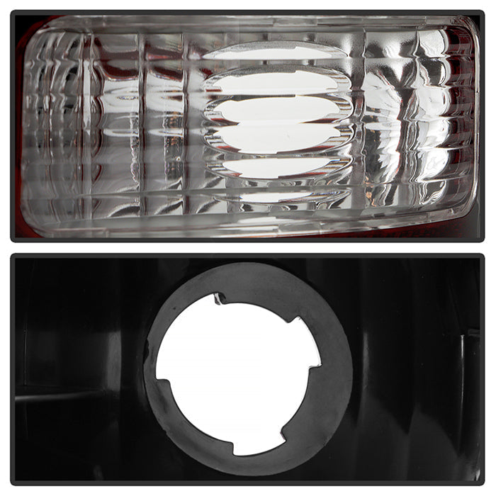 SPYDER Xtune Ford Explorer 02-05 4Door OEM Style Tail Lights Red Smoked ALT-JH-FEX02-OE-RSM 9029837