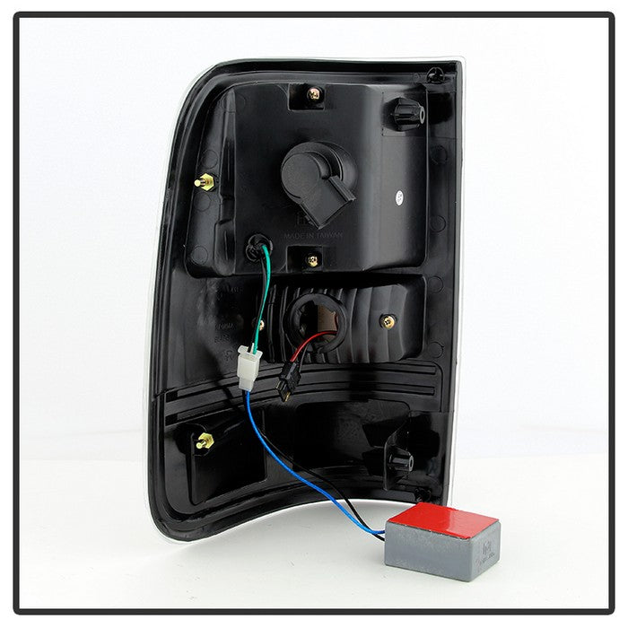 SPYDER Xtune Ford F150 Styleside 04-08 LED Tail Lights Black ALT-JH-FF15004-LED-G2-BK 9034879