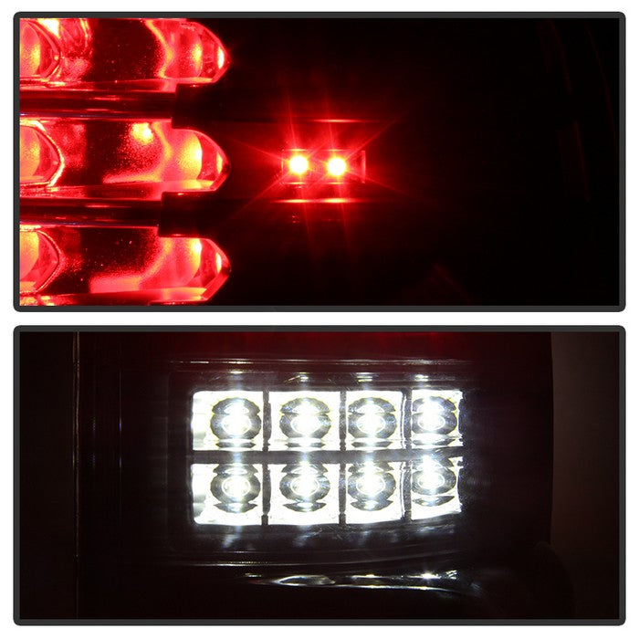 SPYDER Xtune Ford F150 Styleside 04-08 LED Tail Lights Red Clear ALT-JH-FF15004-LED-G2-RC 9034909
